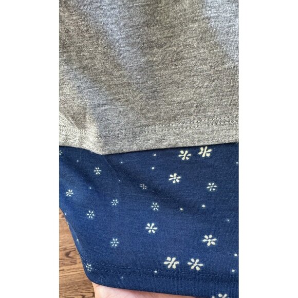 LulaRoe Irma Gray Blue Tunic Shirt Top, Sz XL, NWT New W Tags, Extra Large - Picture 4 of 4